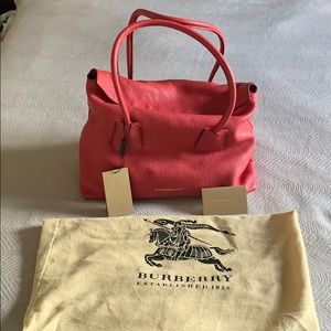 Burberry leather bag